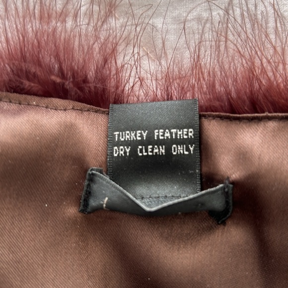 Lapis turkey feather wrap - Picture 5 of 6